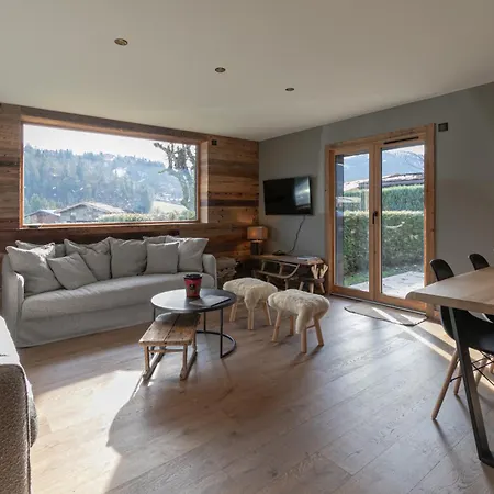 Vue Montagne - Jardin Prive Apartment Megeve